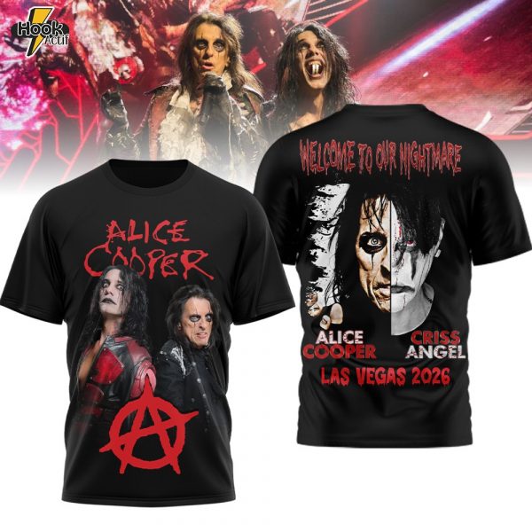 Premium Alice Cooper Welcome to my nightmare 3D Shirt MM