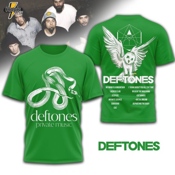Premium Deftones private Music 3D Shirt