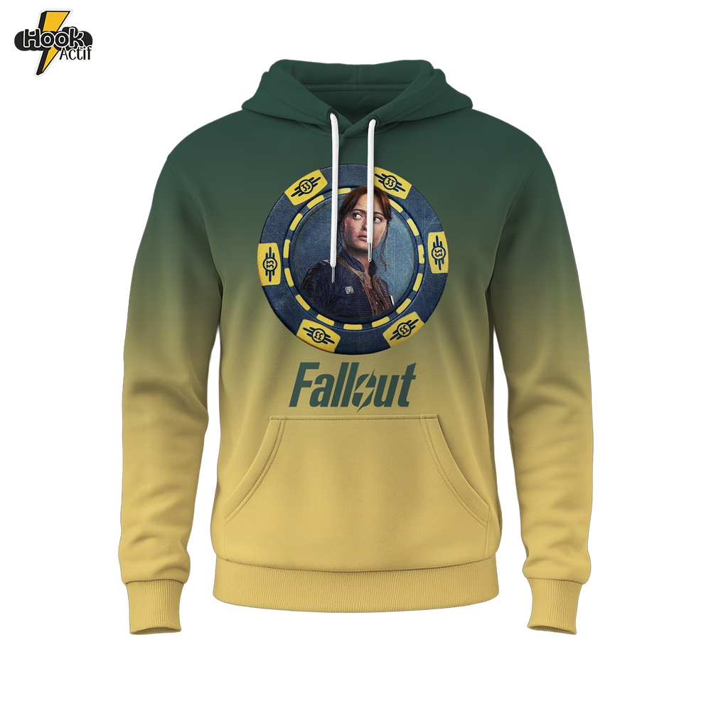 Premium Fallout Let the end times roll 3D Hoodie Premium Fallout Let the end times roll 3D Hoodie
