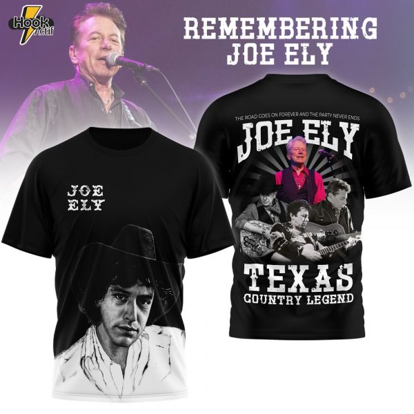 Premium Joe Ely Texas Contry Legend 3D Shirt MM