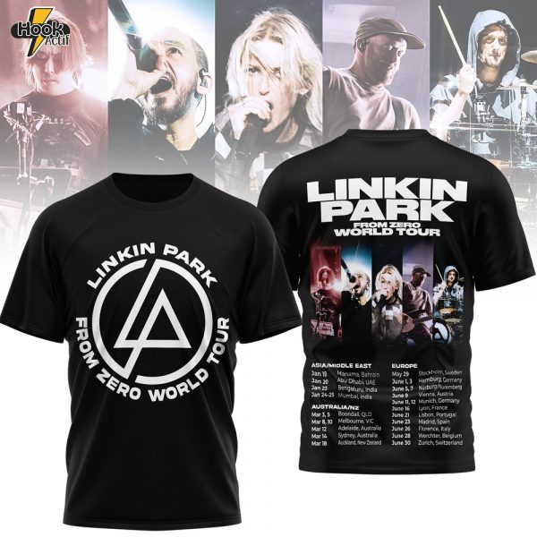 Premium Linkin Park From Zero World Tour 2026 3D Shirt NY