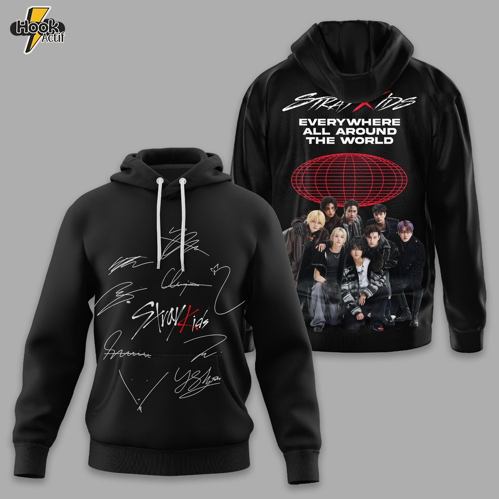 Premium Stray Kids 3D Hoodie Premium Stray Kids 3D Hoodie