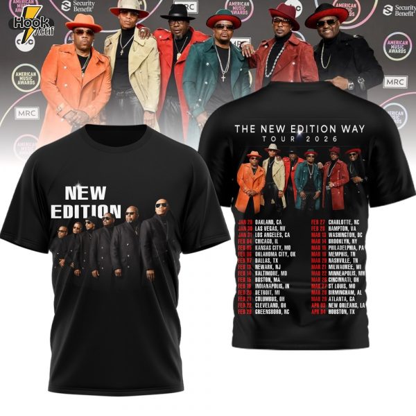 Premium The New Edition Way Tour 2026 3D Shirt TD