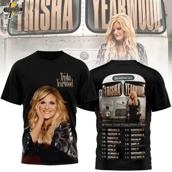 Premium Trisha Yearwood 2026 Tour 3D Shirt MM