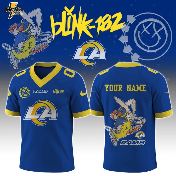 Rams x Blink-182 Pop-Punk Football Jersey