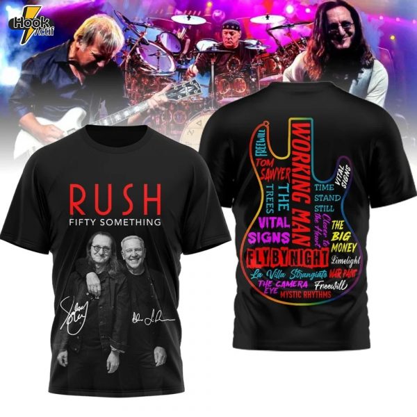 Rush Fifty Something Tour Limited Edition 3D Apparel