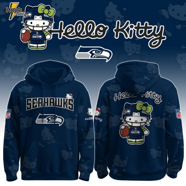S Seahawks x Hello Kitty Hoodie Limited , Selling Out Fast