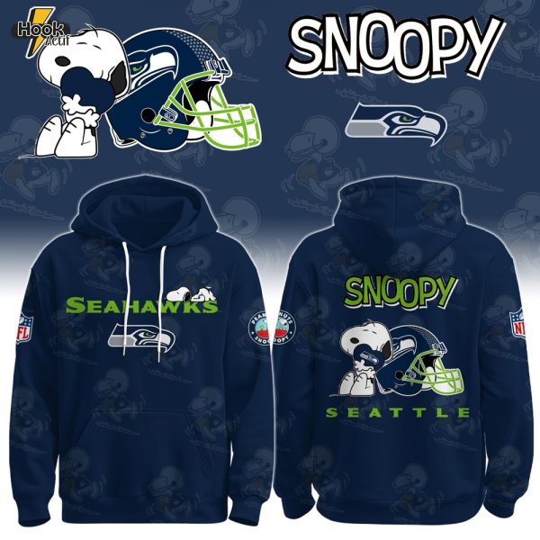 S Seahawks x Snoopy Hoodie Limited Edition + Selling Out Fast