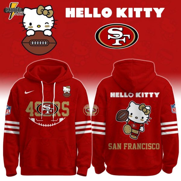 SF 49ers Special Hello Kitty Limited Edition Hoodie