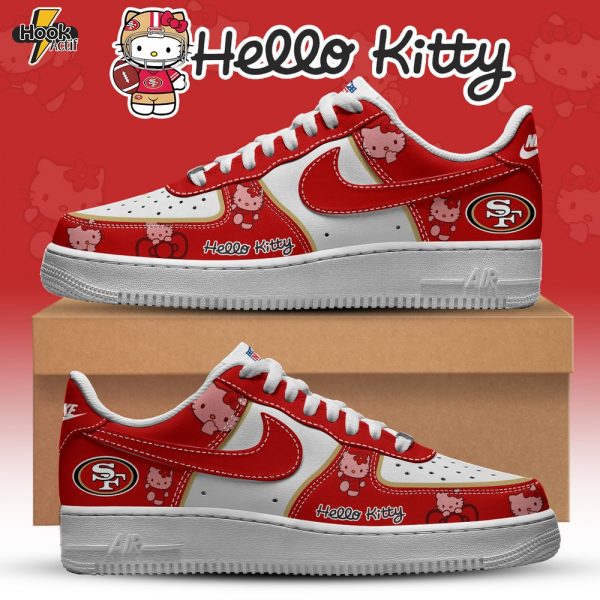 SF 49ers x Hello Kitty Air Force 1 Limited , Selling Out Fast