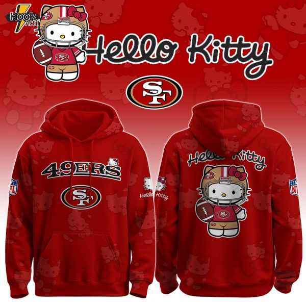 SF 49ers x Hello Kitty Hoodie Limited , Selling Out Fast