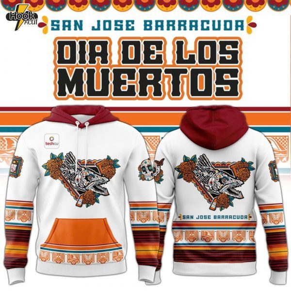 SJ Barracuda Dia de los Muertos Tigres Del Mar Hoodie