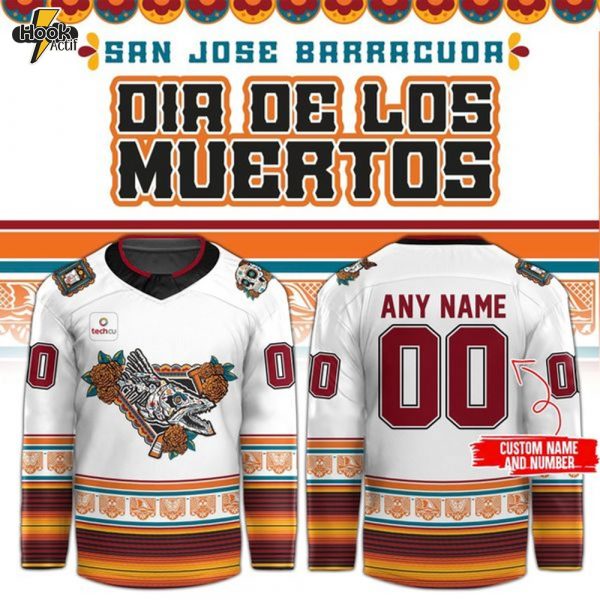SJ Barracuda Dia de los Muertos Tigres Del Mar Jersey