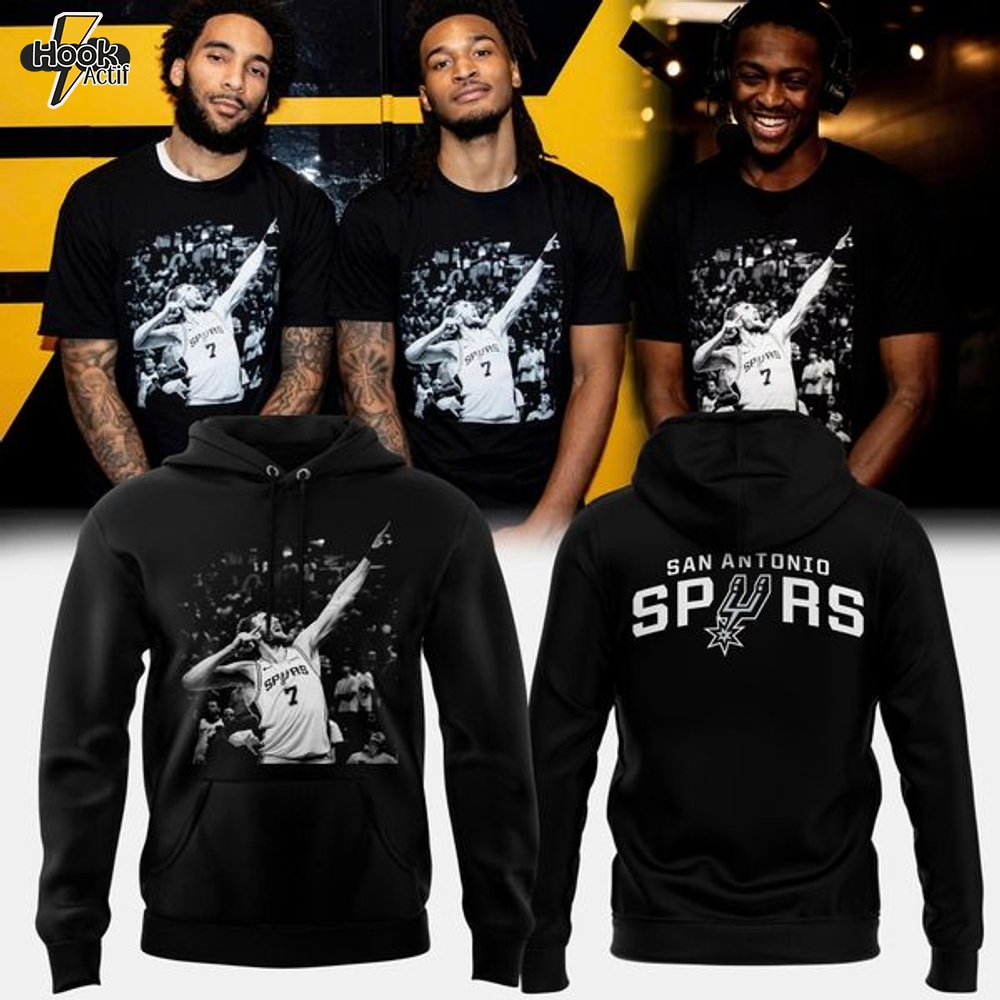 San Antonio Spurs Luke Kornet Hoodie San Antonio Spurs Luke Kornet Hoodie