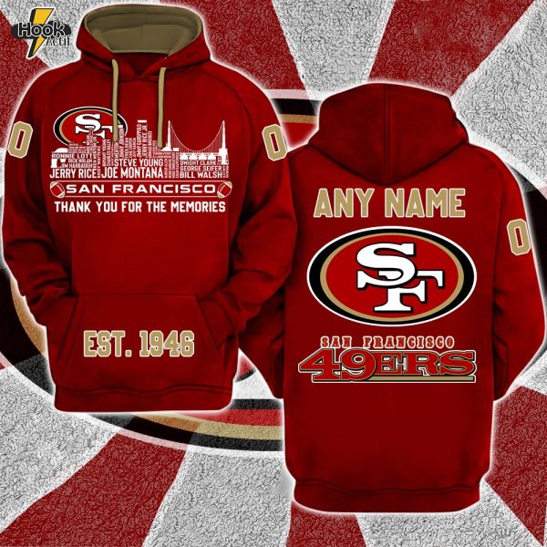 San Francisco 49ers x Legend City Football Hoodie Limited Edition-3D Unisex Hoodie