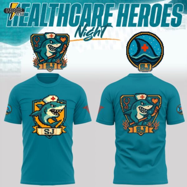 San Jose Sharks Healthcare Heroes Limited Edition Hoodie