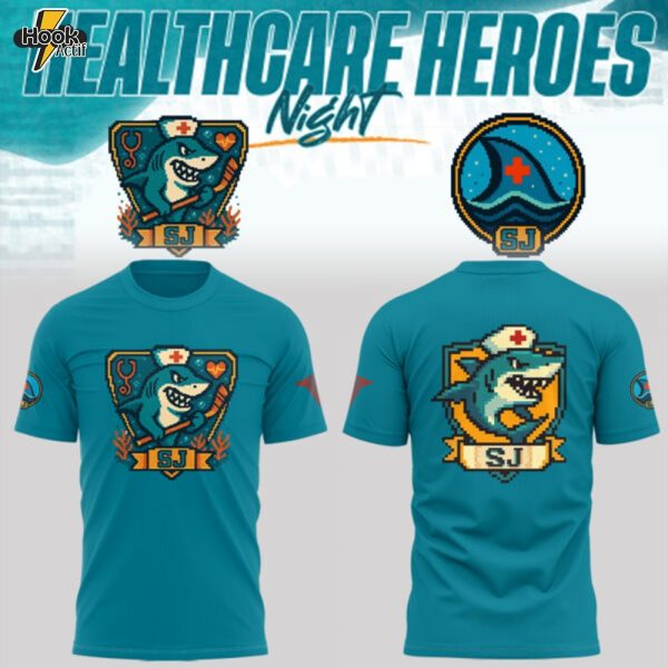 San Jose Sharks Healthcare Heroes Limited Edition Tshirt