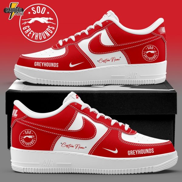Soo Greyhounds Custom Name Shoes AF