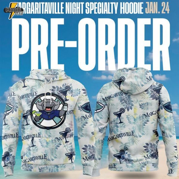 South Carolina Stingrays '' Margaritaville Night '' Special Hoodie