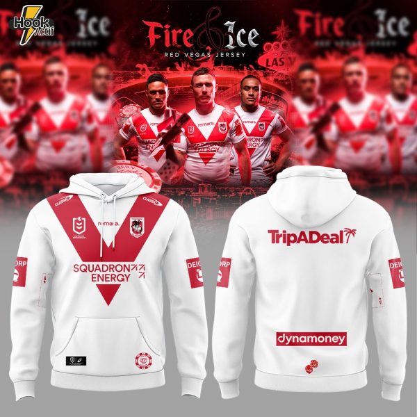 St. George Illawarra Dragons 2026 Dragons Vegas Fire & Ice Men’s Combo Hoodie