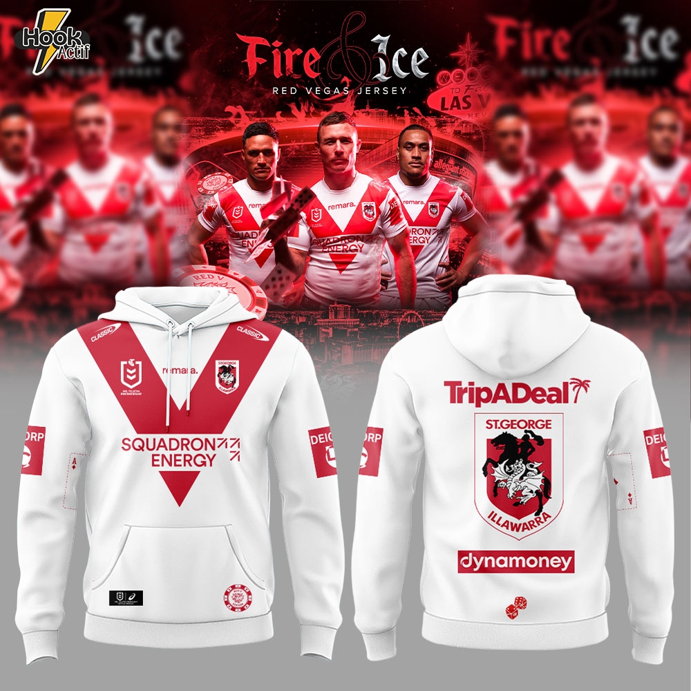 St. George Illawarra Dragons 2026 Dragons Vegas Fire & Ice Men’s Combo Hoodie V2 St. George Illawarra Dragons 2026 Dragons Vegas Fire & Ice Men’s Combo Hoodie V2