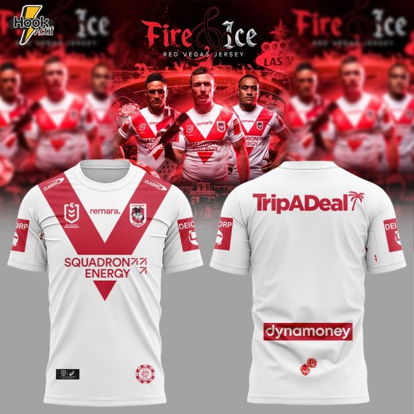 St. George Illawarra Dragons 2026 Dragons Vegas Fire & Ice Men’s Combo Shirt
