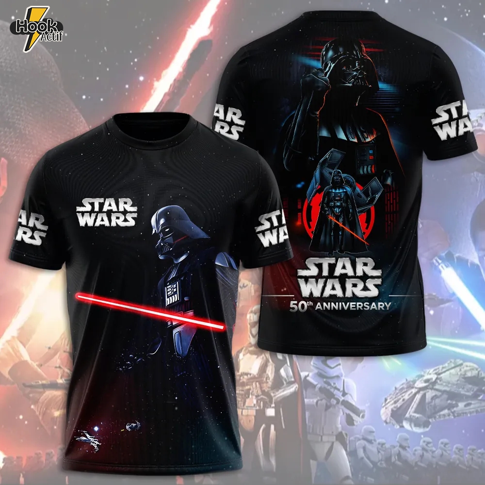 Star Wars 50th Anniversary 3D Apparel Star Wars 50th Anniversary 3D Apparel