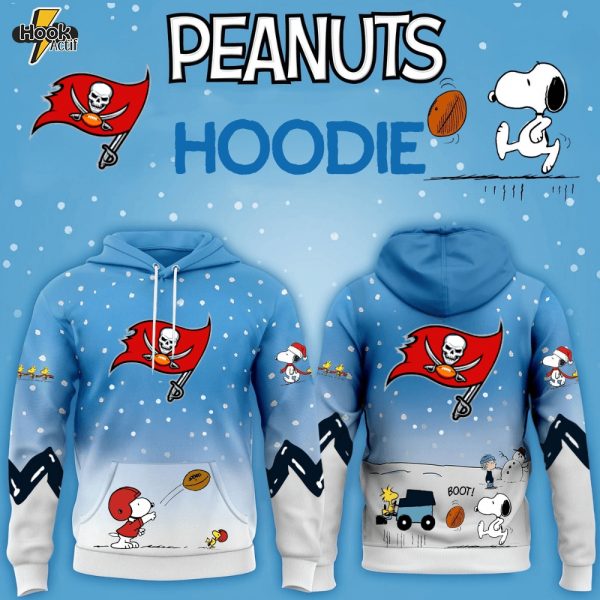 Tampa Bay Buccaneers x Peanuts Hoodie Christmas Limited Edition-3D Unisex Hoodie