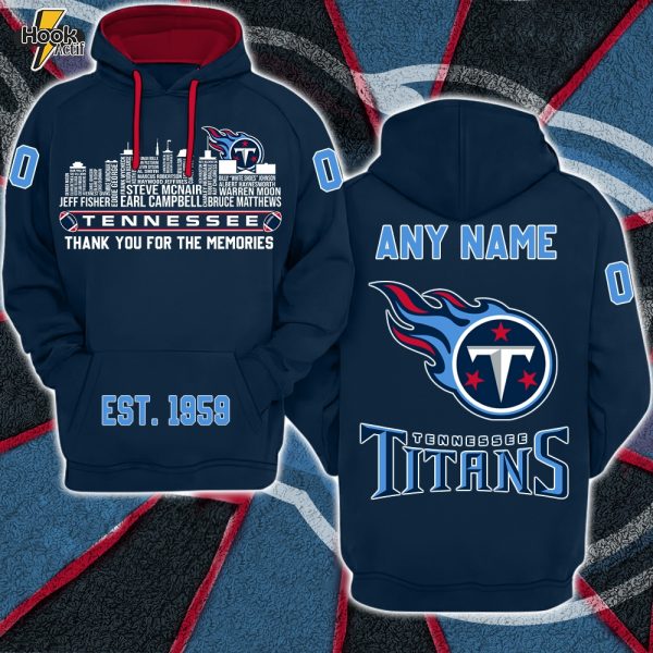 Tennessee Titans x Legend City Football Hoodie Limited Edition-3D Unisex Hoodie