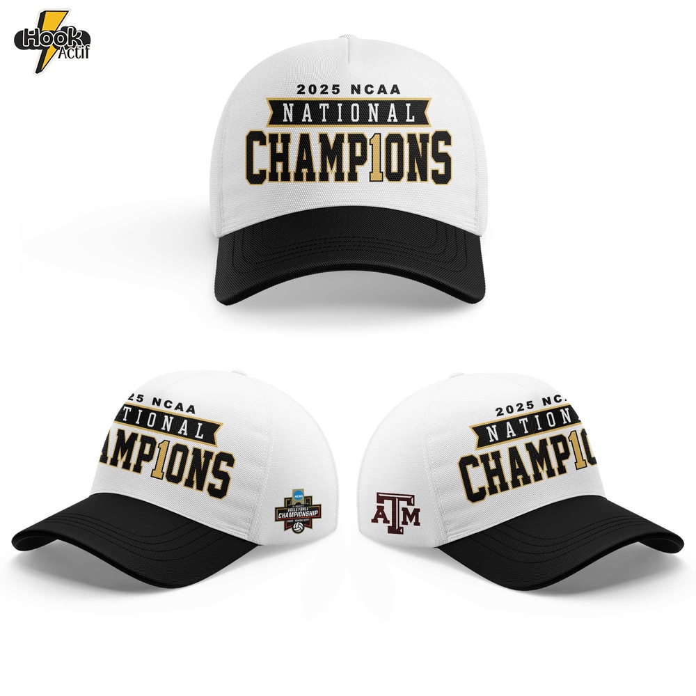 Texas A&M Aggies 2025 NCAA Women’s Volleyball National Champions White Hoodie Texas A&M Aggies 2025 NCAA Women’s Volleyball National Champions White Hoodie