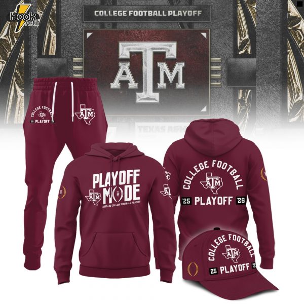 Texas A&M Aggies 2025-26 College Football Playoff Limited Edition Hoodie