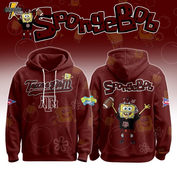 Texas A&M x SpongeBob Limited Edition Hoodie | Cutest Drop of the Year