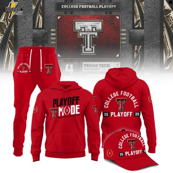 Texas Tech Red Raiders 2025-26 College Football Playoff Limited Edition Hoodie