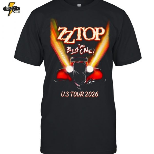 US 2026 The Big One TourUnisex TShirt – Buy Online at HookActif.com