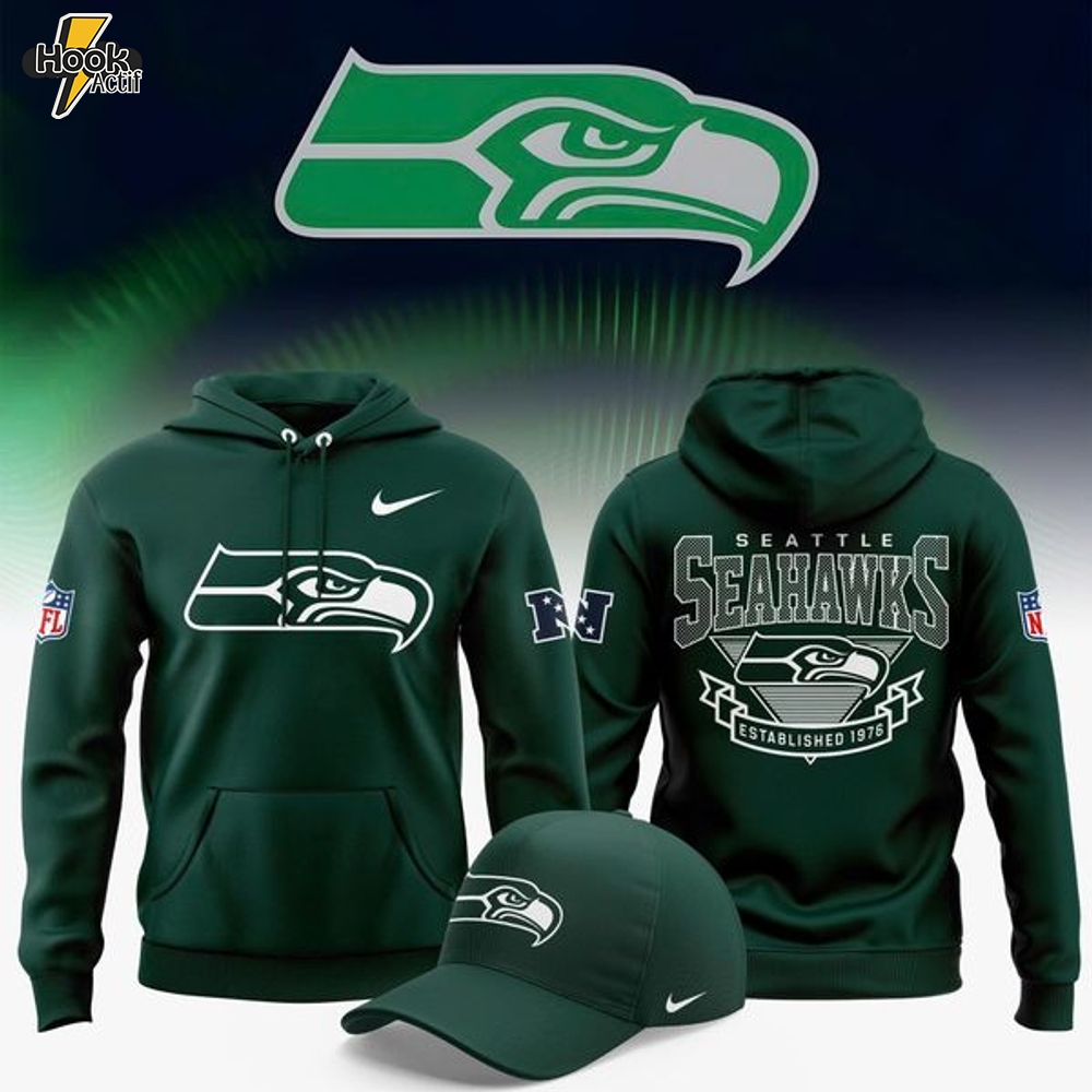 Unisex Seattle Seahawks Nike Emerald Green Special Hoodie Unisex Seattle Seahawks Nike Emerald Green Special Hoodie