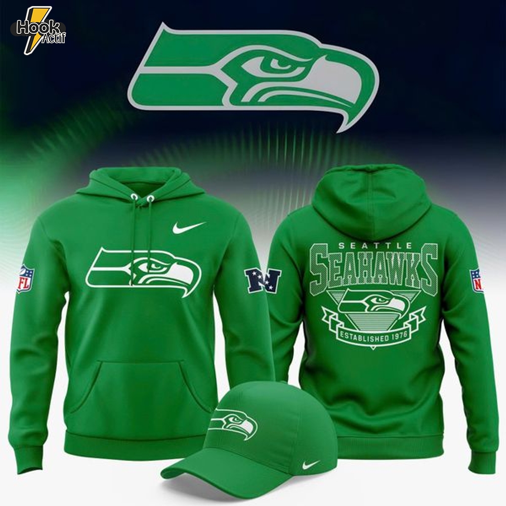 Unisex Seattle Seahawks Nike Green Special Hoodie Unisex Seattle Seahawks Nike Green Special Hoodie