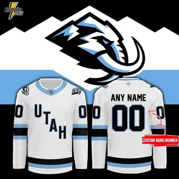 Utah Mammoth 2025 New Edition White Hockey Jersey