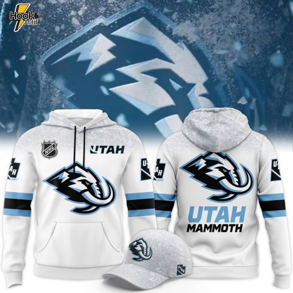 Utah Mammoth 2025-2026 Rivalries Cold Front Hoodie (White)