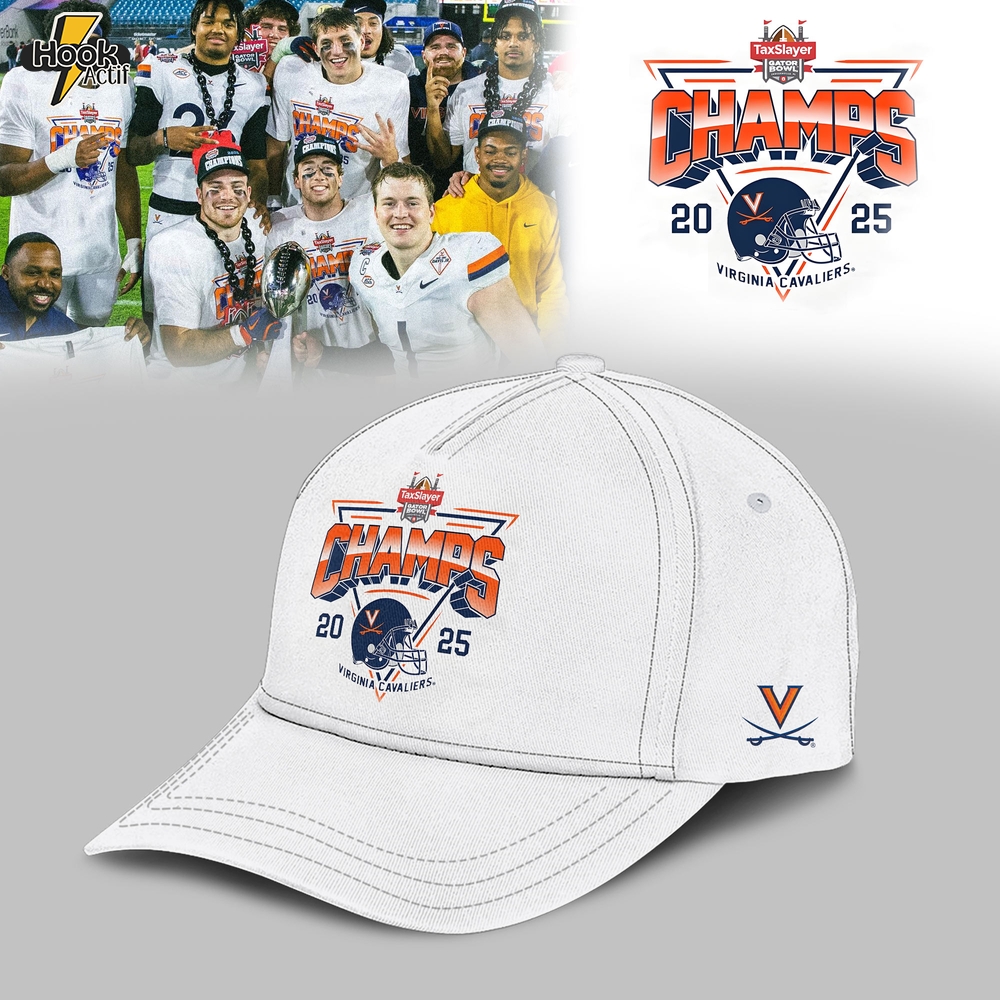 Virginia Cavaliers 2025 Gator Bowl Champions Hoodie Virginia Cavaliers 2025 Gator Bowl Champions Hoodie