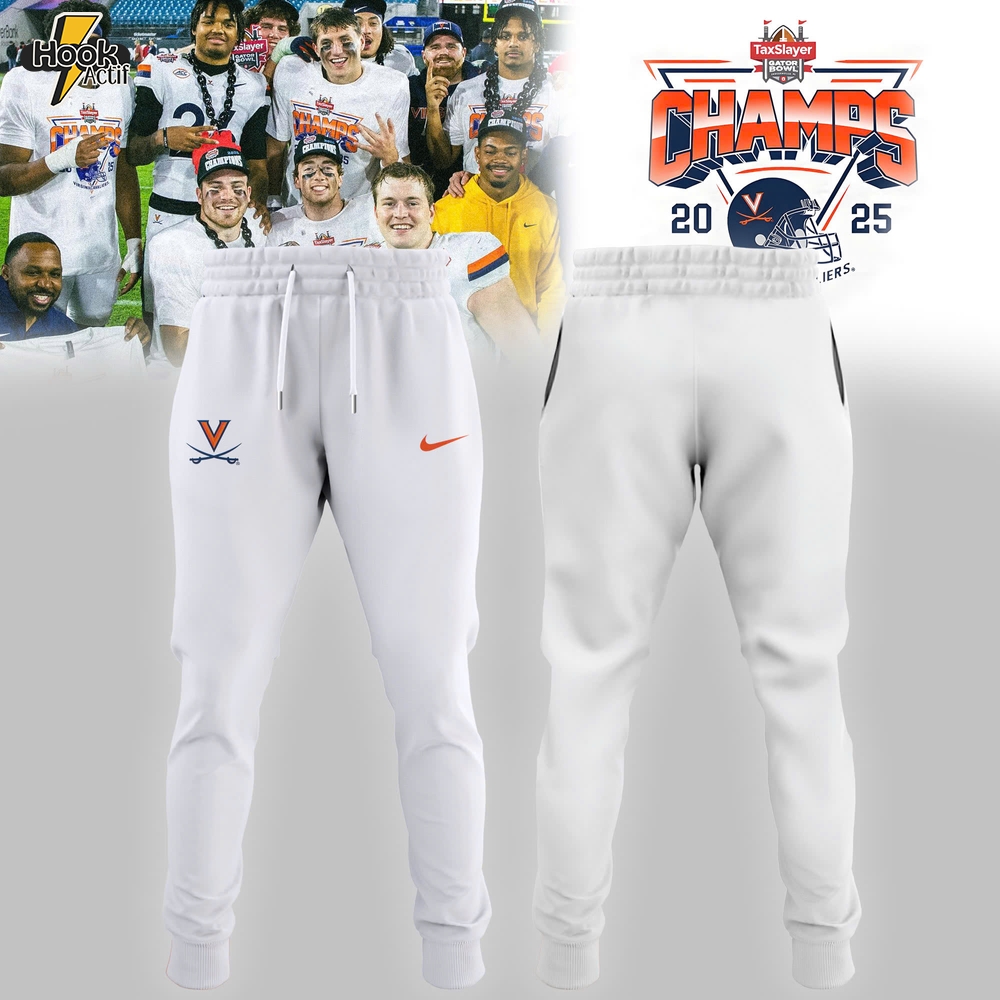 Virginia Cavaliers 2025 Gator Bowl Champions Hoodie Virginia Cavaliers 2025 Gator Bowl Champions Hoodie