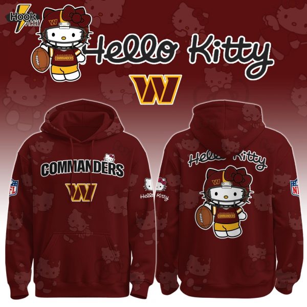 W Commanders x Hello Kitty Hoodie Limited , Selling Out Fast