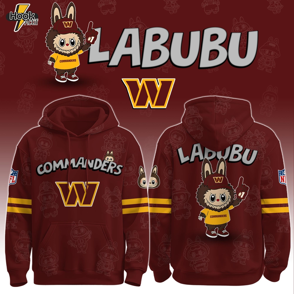 W Commanders x Labubu Limited Edition Hoodie | Cutest Drop of the Year W Commanders x Labubu Limited Edition Hoodie | Cutest Drop of the Year