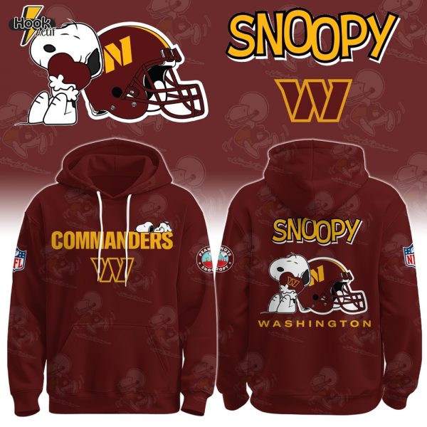 W Commanders x Snoopy Hoodie Limited Edition + Selling Out Fast