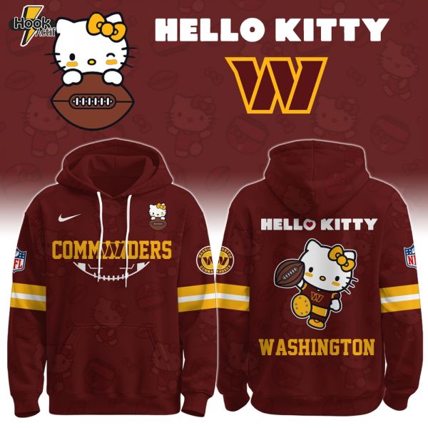 WAS Commanders Special Hello Kitty Limited Edition Hoodie