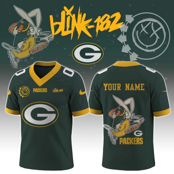 Packers x Blink-182 Pop-Punk Football Jersey