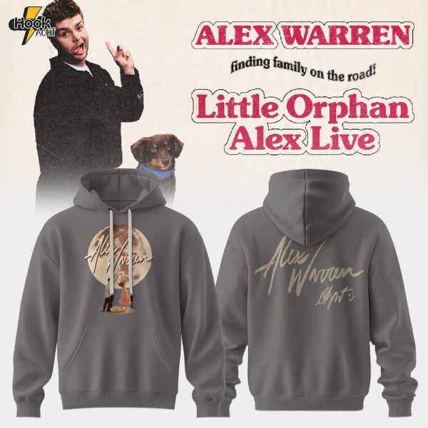 Alex Warren’s “Little Orphan Alex” Tour Hoodie