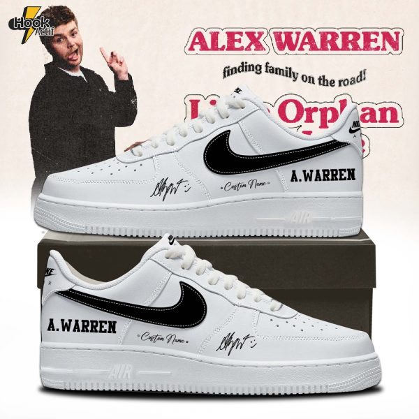 Alex Warren’s “Little Orphan Alex” Tour Shoes 1