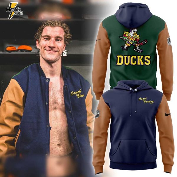 Anaheim Ducks Gordon Bombay Mighty Ducks Tribute Hoodie