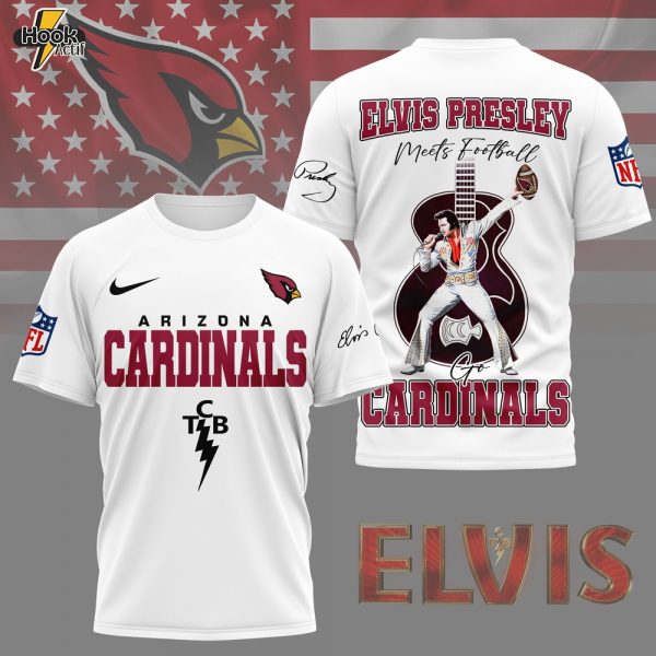 Arizona Cardinals | Premium NFL Elvis Presley Fan 3D Shirt NY