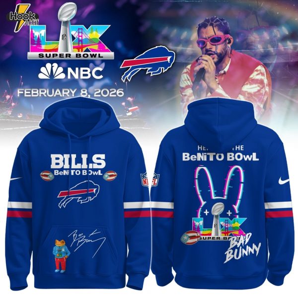 B Bills x Bad Bunny | Super Bowl 2026 Hoodie Limited Edition Selling Out Fast